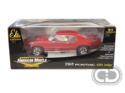Модель 1:18 Pontiac GTO «The Judge» - red