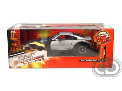 nissan 350z from «the fast and the furious tokyo drift» ERTL53608A Модель 1:18