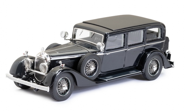 austro-daimler adr8 limousine pullman keibl - 1932 - black EMEU43003D Модель 1:43