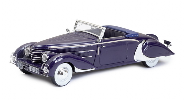 Модель 1:43 Delage D8-85 Clabot Roadster Henri Chapron Open - 1935 - Blue (без заднего бампера)