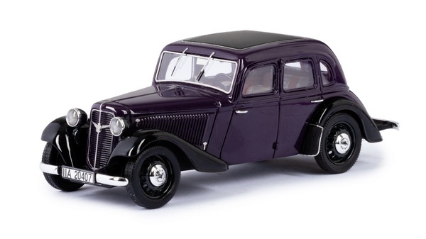 Adler Trumpf Junior Sedan (4-door) - dark violet/black (L.E.250pcs) EMEU43034D Модель 1:43