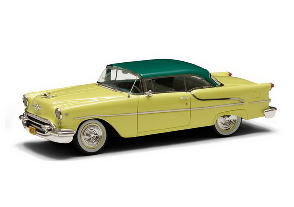 Модель 1:43 Oldsmobile Super 88 Holiday Coupe - yellow/green (L.E.125pcs)