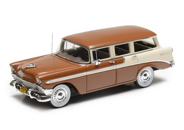 Модель 1:43 Chevrolet Bel Air Beauville wagon - brown/cream