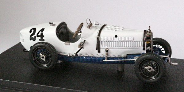 bugatti t37a ch.№37316 - white/blue - built by ateliers christian gouel (l.e.30pcs) EVR004 Модель 1:43