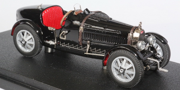 bugatti t35b version route ch.№4817 - black (built by ateliers christian gouel) (l.e.30pcs) EVR009 Модель 1:43