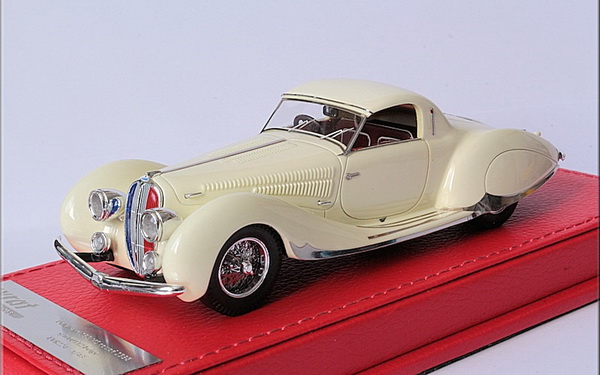 delahaye 135 ms coupe figoni & falaschi ch.№60112 - beige EVR224 Модель 1:43