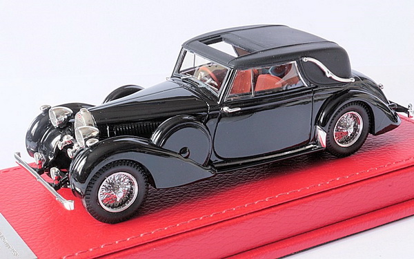 bugatti t57c faux cabrio charmaine ch.№57787 james young - black EVR226 Модель 1:43