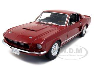 shelby mustang gt 500 candy apple red L705 Модель 1:18