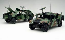 hummer command car military camouflage EX1801 Модель 1:18
