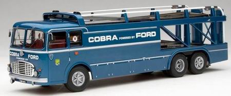 fiat bartoletti type ii race car transporter «cobra powered by ford» le mans) EXO00017B Модель 1:43