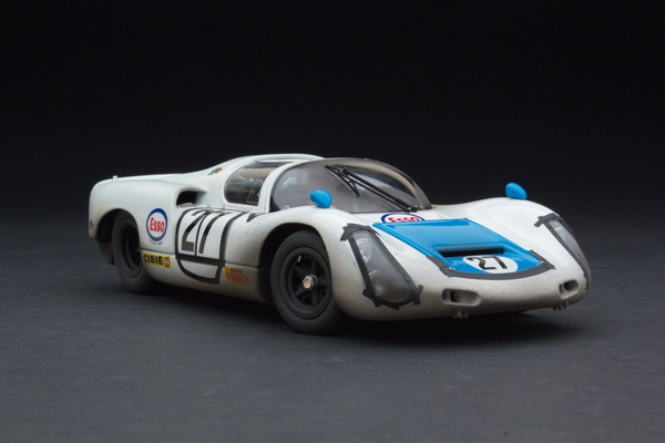 Porsche 910 - 1971 Le Mans 24 Hours - Christian Poirot, Jean-Louis Lafosse MTB00062HFLP Модель 1:18