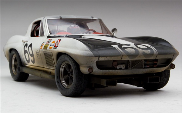 Модель 1:18 Corvette Sting Ray Competition - 1967 Sebring 12 Hours - Wilton Jowett, Jr., R. Mouat