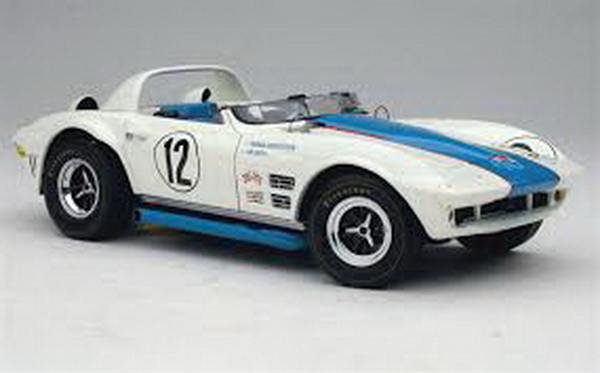 Модель 1:18 Corvette Grand Sport Roadster - Wintersteen Roadster,1966 Watkins Glen USRRC - George Wintersteen