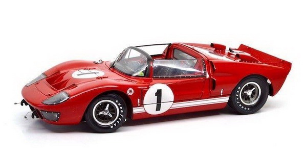 Модель 1:18 Ford GT40 Mk II 'X-1' Roadster - Winner, 1966 Sebring 12 Hours - Lloyd Ruby, Ken Miles