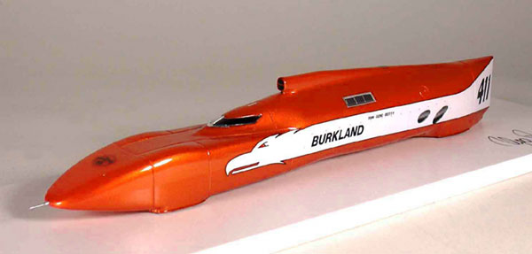 burkland streamliner bonneville FAD017 Модель 1:43