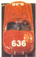 Модель 1:43 Ferrari 250 MM Spider Vignale №636 Mille Miglia