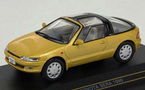toyota sera (rhd) - yellow F43-053 Модель 1:43