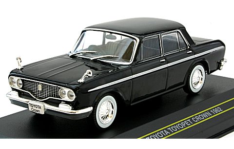 toyota toyopet crown 1962 - black F43-005 Модель 1:43