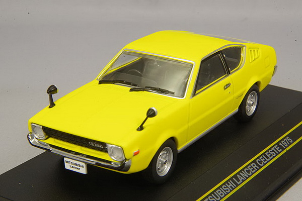 Модель 1:43 Mitsubishi Lancer Celeste (RHD) - yellow
