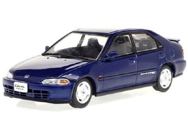 Honda Civic Ferio SiR, RHD, 1991 Blue F43-147 Модель 1:43