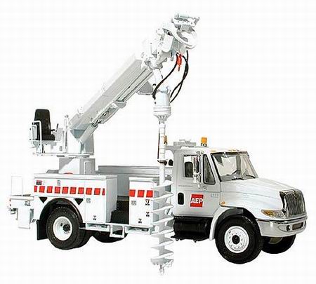 international aep - 4400 digger derrick truck 10-3164 Модель 1:34
