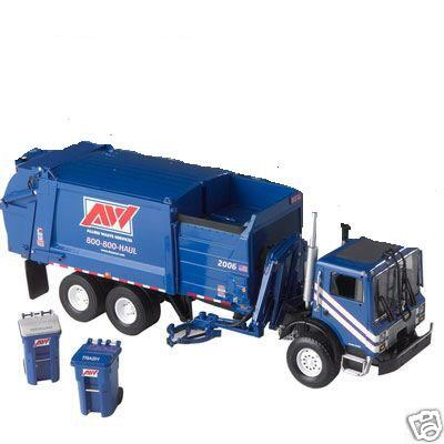 mack side load refuse truck - allied waste 10-3565 Модель 1:34
