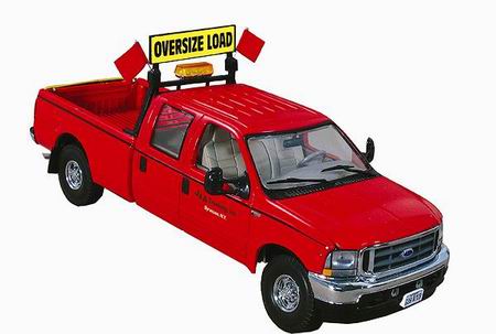 ford f-250 j-a trucking inc - crew cab pilot pickup truck 10-3802F Модель 1:34