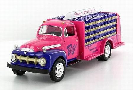 ford bottle truck - pink 19-1054 Модель 1:34