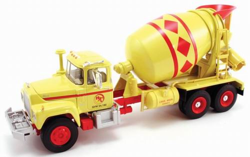 mack r cement mixer truck - hale kauai 19-2620 Модель 1:34
