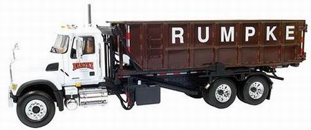 mack granite roll-off refuse truck «rumke» 19-3534 Модель 1:34