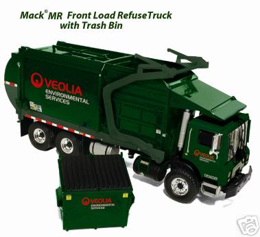 Модель 1:34 Mack MR Refuse Front Load «Veolia Environmental Services»