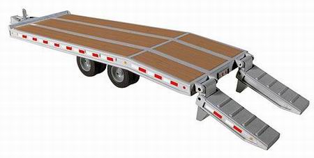 beavertail trailer - silver 50-3192 Модель 1:50
