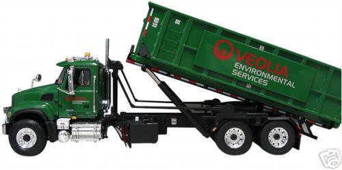veolia environmental services-mack granite roll-off V2553 Модель 1:34