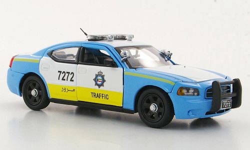 dodge charger - kuwait traffic patrol (kwt) 180177 Модель 1:43