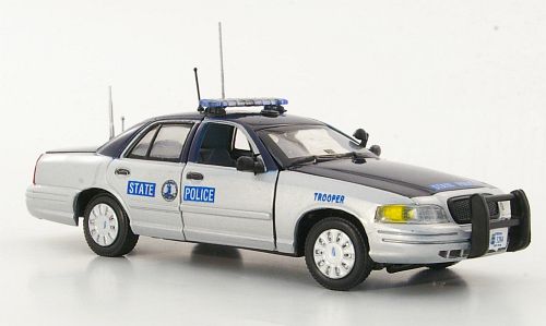 ford crown victoria - virginia state police - state trooper 180182 Модель 1:43