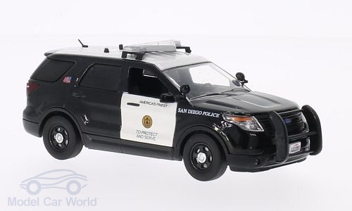 Модель 1:43 Ford Police Interceptor Utility, San Diego CA. Police Department