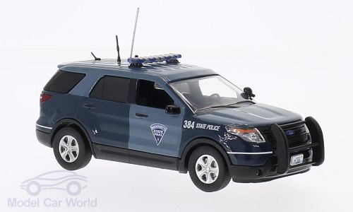 Модель 1:43 Ford Police Interceptor Utility, Massachusetts State Police