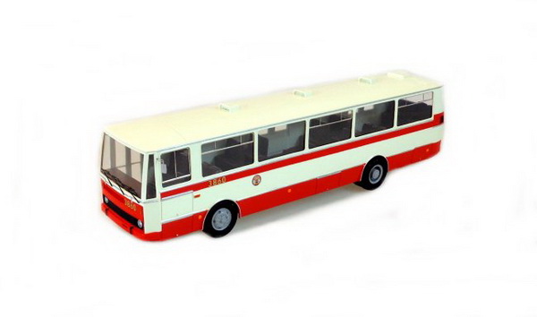 karosa b 732 bus dopravní podnik hl. města prahy - cream/red FOXJP066 Модель 1:43