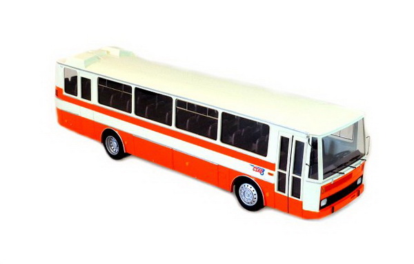 karosa lc 736 - red/cream FOXJP067 Модель 1:43