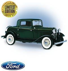Модель 1:24 Ford V-8 Deuce Coupe / green
