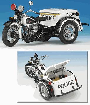 Модель 1:10 Harley-Davidson Police Servi-Car