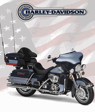 Модель 1:10 Harley-Davidson Ultra Classic Electra Glide Peace Officer