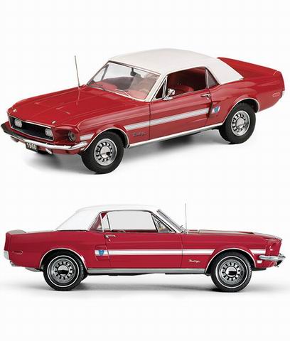 Модель 1:24 Ford Mustang High Country Special Candy Apple Red
