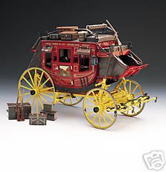 Модель 1:16 Wells Fargo Overland Stagecoach