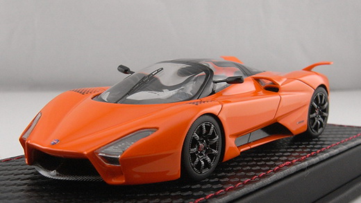 ssc tuatara - orange F02409 Модель 1:43