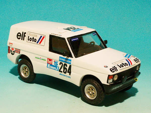 Модель 1:43 Range Rover Proto Halt'Up Loto Paris Dakar 1989