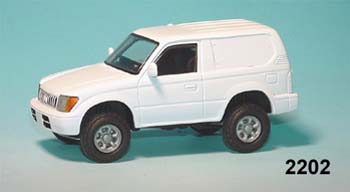 toyota lj 90 lease plan 2001 type1 front bumper without decals kit GAF2202K Модель 1:43