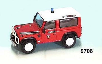 land rover defender 90 pompiers de brive kit GAF9708K Модель 1:43