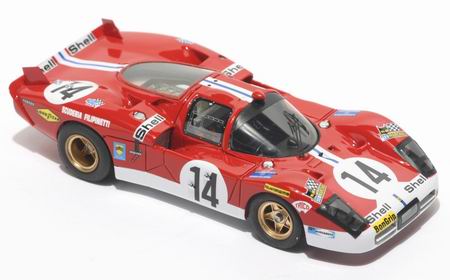 Модель 1:43 Ferrari 512S №14 Scuderia FILIPPINETTI Le Mans (Joakim «Jo» Bonnier - R.WISSEL)