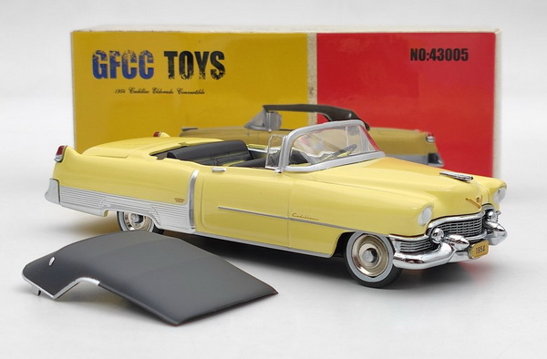 Cadillac Eldorado 1954 - yellow/black softtop GFCC43005A Модель 1:43